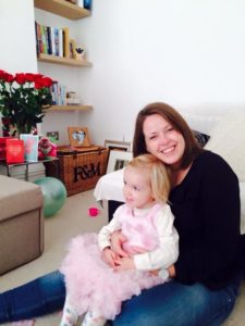 Our Emma with four-year-old Lottie