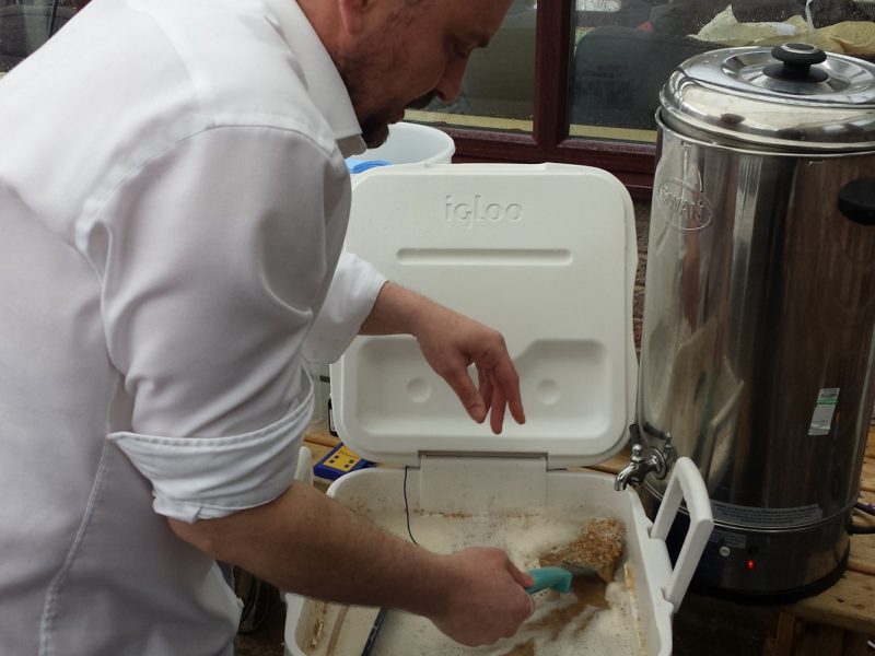 Home-brewed Beer