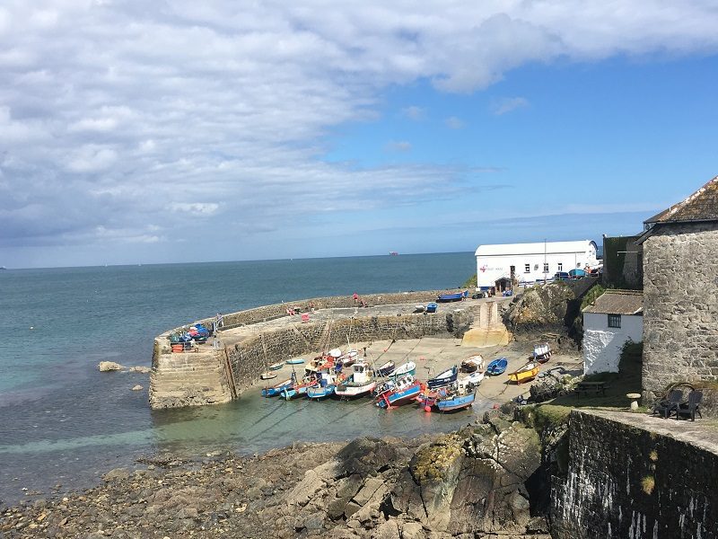 Coverack Harbour Cornwall