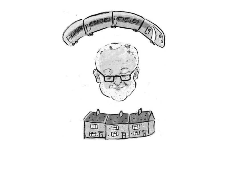 Jeremy Corbyn Trains