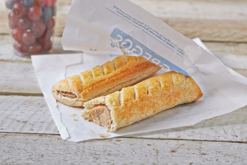 free greggs sausage roll