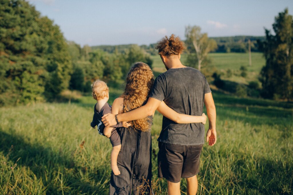 family on a trip